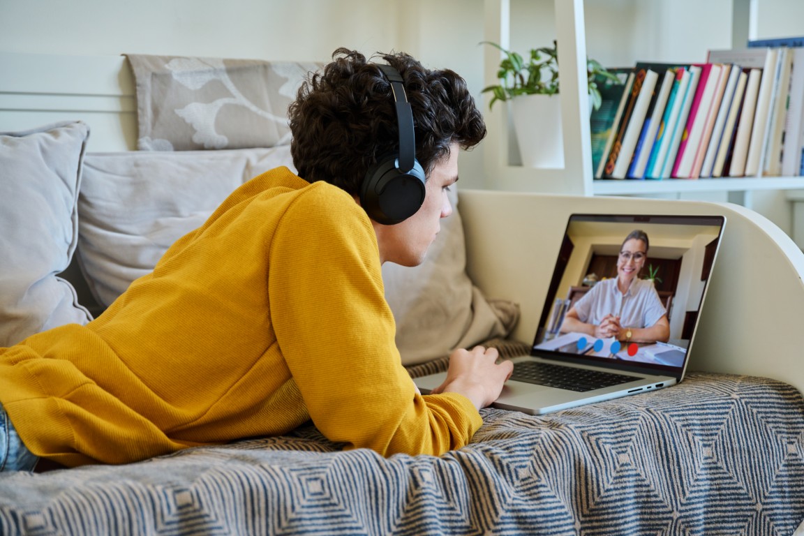 young-male-learning-from-home