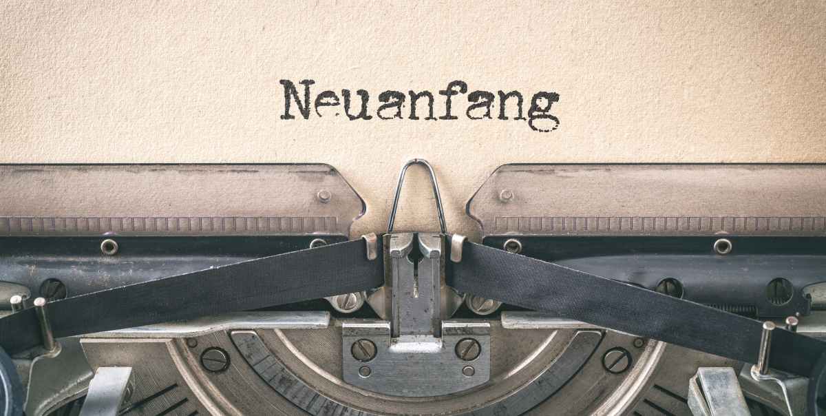 Quereinstieg - Neuanfang auf Schreibmaschine